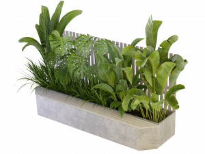 Collection Plant Vol 317 - Blender Model Model 3D