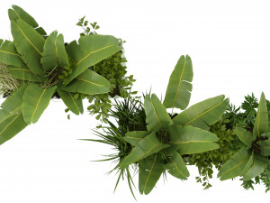 Collection Plant Vol 318 - Blender Model 3D Model