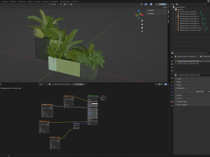 Collection Plant Vol 318 - Blender Model 3D Model