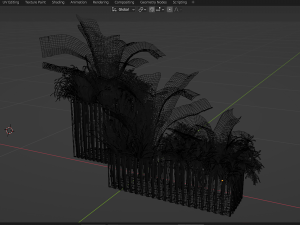 Collection Plant Vol 318 - Blender Model 3D Model