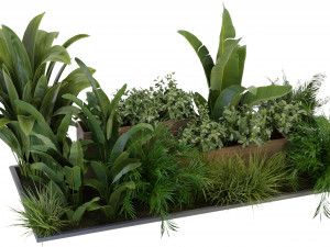 Collection Plant Vol 319 - Blender Model 3D मॉडल