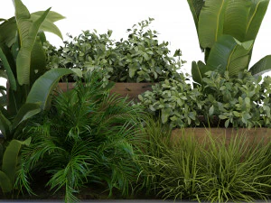 Collection Plant Vol 319 - Blender Model 3D Model
