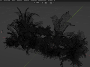 Collection Plant Vol 319 - Blender Model 3Dモデル