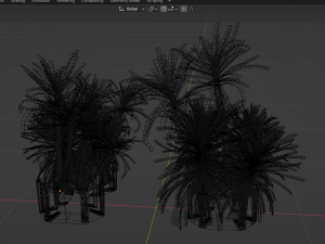 Collection Plant Vol 321 - Blender Model Model 3D