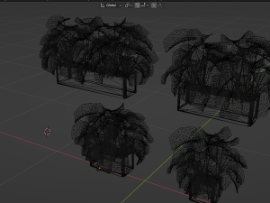 Collection Plant Vol 323 - Blender Model Modello 3D