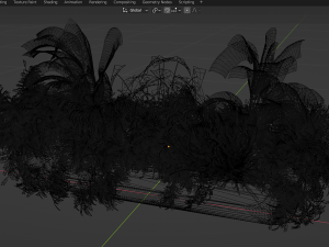 Collection Plant Vol 325 - Blender Model 3Dモデル