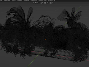 Collection Plant Vol 325 - Blender Model 3D Model