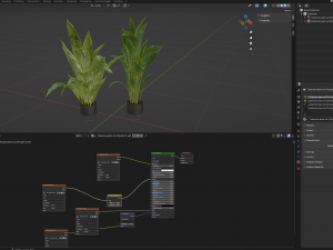 Collection Plant Vol 329 - Blender Model 3D Model