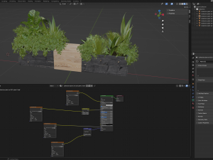 Collection Plant Vol 332 - Blender Model 3D मॉडल