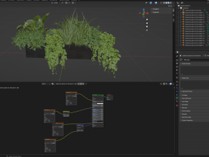 Collection Plant Vol 333 - Blender Model Model 3D