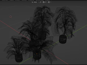 Collection Plant Vol 334 - Blender Model 3D Model
