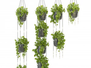 Collection Plant Vol 336 - Blender Model 3D Model