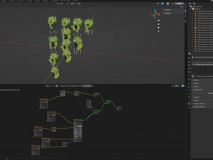Collection Plant Vol 336 - Blender Model 3D Model