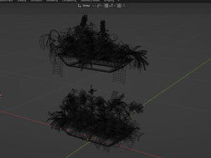 Collection Plant Vol 339 - Blender Model Model 3D