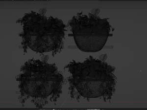 Collection Plant Vol 343 - Blender Model 3D 모델