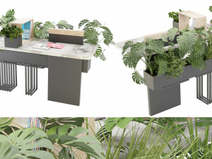 Collection Plant Vol 344 - Blender Model 3D 모델