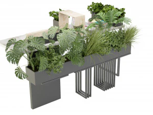 Collection Plant Vol 344 - Blender Model 3D Model
