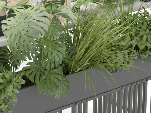 Collection Plant Vol 344 - Blender Model 3D Model