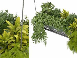 Collection Plant Vol 347 - Blender Model 3D-Modell