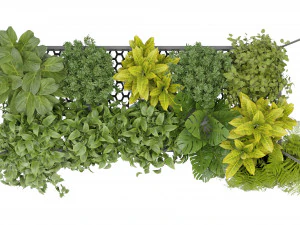 Collection Plant Vol 347 - Blender Model 3D Model