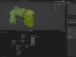 Collection Plant Vol 347 - Blender Model Model 3D