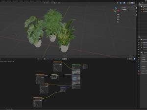 Collection Plant Vol 348 - Blender Model Model 3D