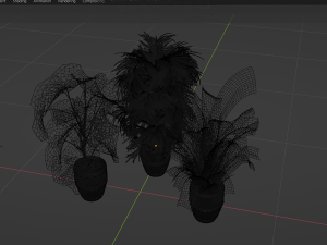 Collection Plant Vol 348 - Blender Model Model 3D
