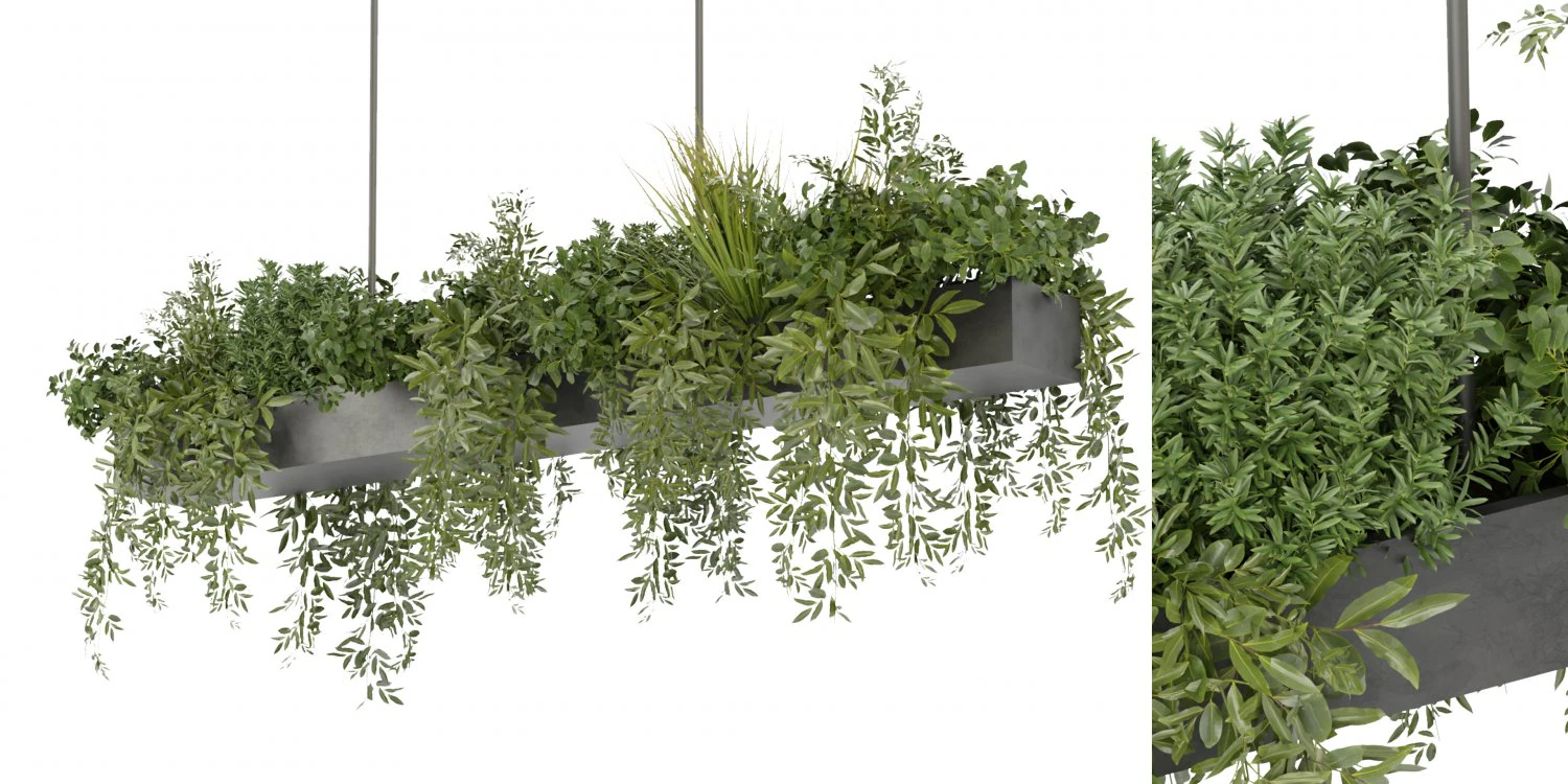 Collection Plant Vol 354 - Blender Model 3D Model .c4d .max .obj .3ds .fbx .stl .blend 