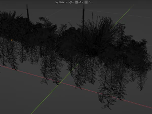 Collection Plant Vol 354 - Blender Model 3D Model