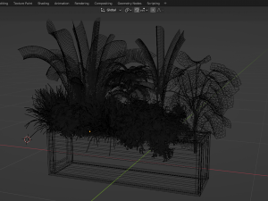 Collection Plant Vol 361 - Blender Model 3Dモデル