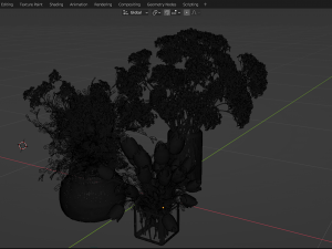 Collection Plant Vol 365 - Blender Model 3Dモデル