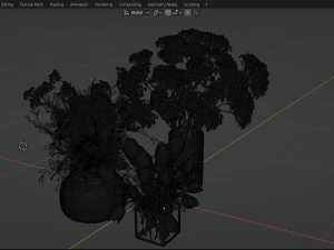 Collection Plant Vol 365 - Blender Model 3D Model