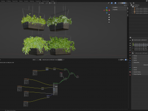 Collection Plant Vol 368 - Blender Model Model 3D