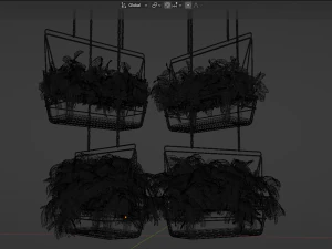 Collection Plant Vol 368 - Blender Model 3D Model