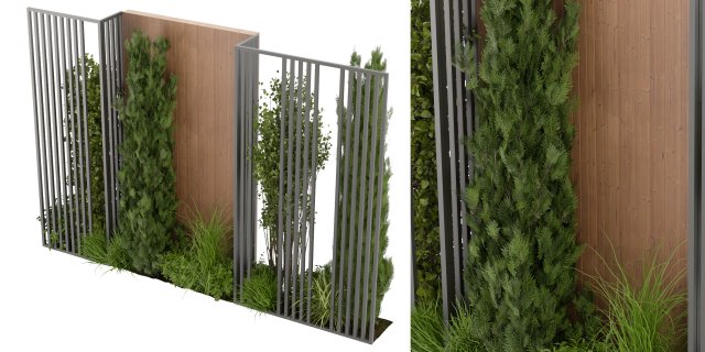 Collection Plant Vol 371 - Blender Model 3D Модель .c4d .max .obj .3ds .fbx .stl .blend 
