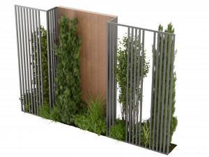 Collection Plant Vol 371 - Blender Model 3D Модель