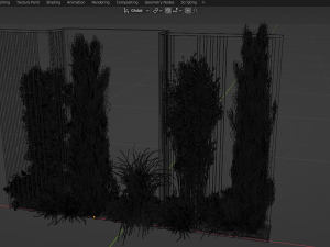 Collection Plant Vol 371 - Blender Model 3D Модель