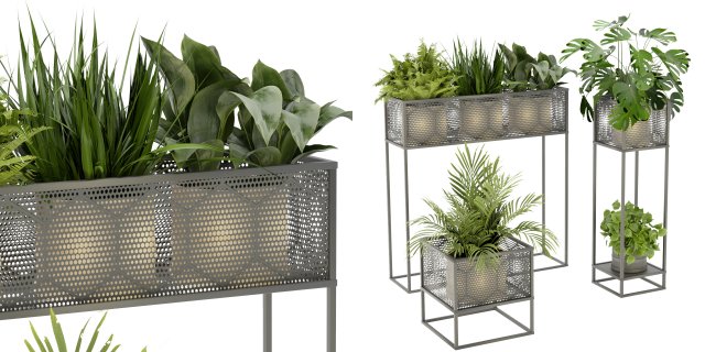Collection Plant Vol 375 - Blender Model Modèle 3D .c4d .max .obj .3ds .fbx .stl .blend 