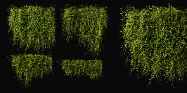 Collection Plant Vol 378 - Blender Model Model 3D .c4d .max .obj .3ds .fbx .stl .blend 