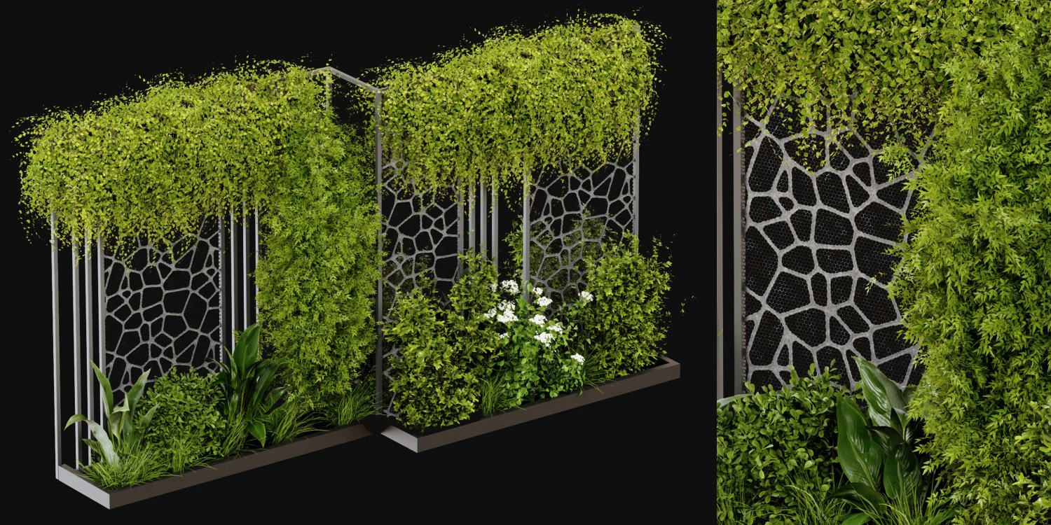 Collection Plant Vol 379 - Blender Model 3D Model .c4d .max .obj .3ds .fbx .stl .blend 