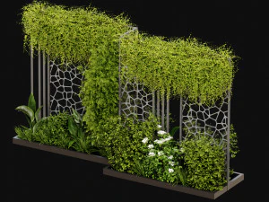 Collection Plant Vol 379 - Blender Model 3D Model