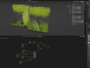 Collection Plant Vol 379 - Blender Model 3D Model