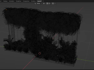 Collection Plant Vol 379 - Blender Model 3D Model