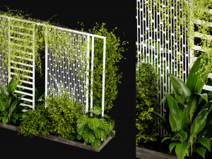 Collection Plant Vol 382 - Blender Model 3D Модель
