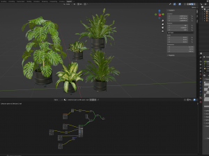 Collection Plant Vol 384 - Blender Model 3D Model