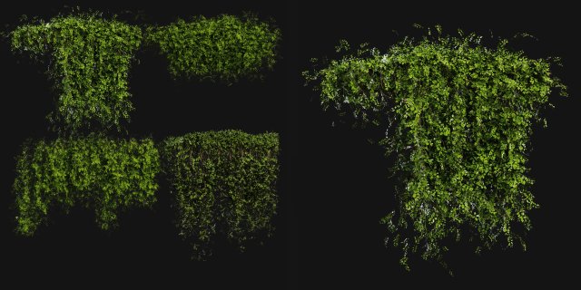 Collection Plant Vol 387 - Blender Model Modelo 3D .c4d .max .obj .3ds .fbx .stl .blend 