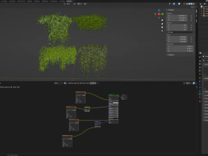 Collection Plant Vol 387 - Blender Model 3D Model