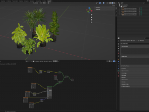 Collection Plant Vol 389 - Blender Model Model 3D