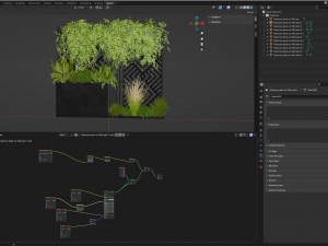 Collection Plant Vol 390 - Blender Model Model 3D