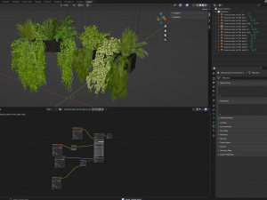 Collection Plant Vol 391 - Blender Model 3Dモデル